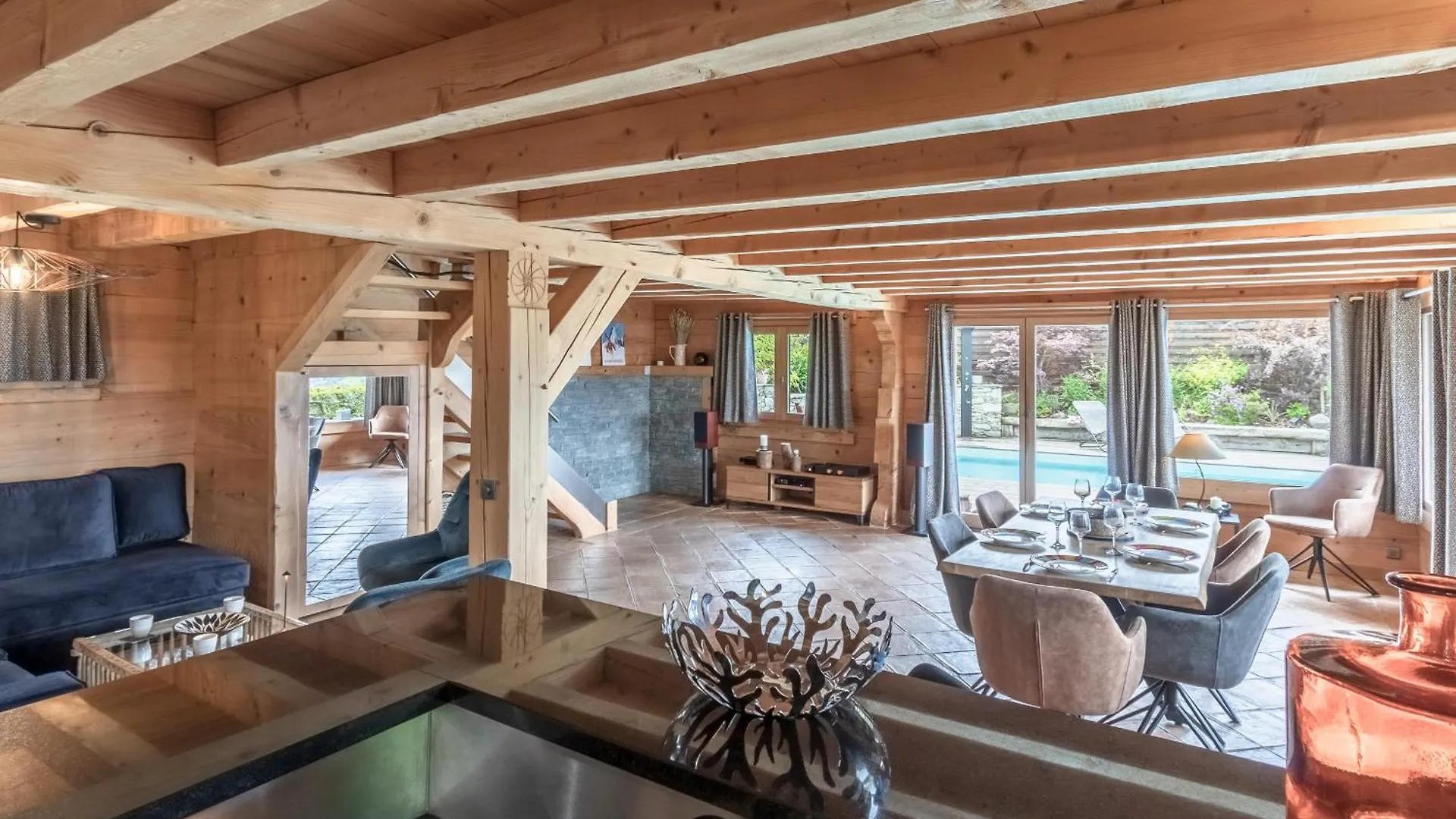 Chalet Hygge - Piscine - Calme Saint-Gervais-les-Bains Frankrike